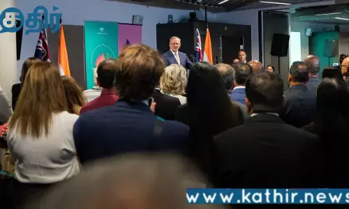 பொருளாதார வளர்ச்சியை ஊக்குவிக்க இந்தியா உடனான உறவை வலுப்படுத்தும்-உறுதி அளித்த ஆஸ்திரேலிய பிரதமர்