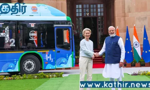 2025 இறுதிக்குள் இந்தியா-ஐரோப்பியா இடையே தடையற்ற வர்த்தக ஒப்பந்தம்:ஐரோப்பிய ஆணையம் தலைவர் பிரதமர் மோடி சந்திப்பு!