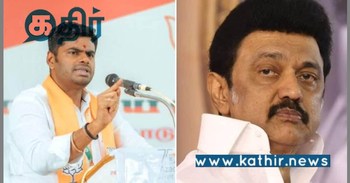 தமிழ்மொழியை வளர்க்க தமிழக முதல்வர் என்ன செய்தார்? அண்ணாமலை கேள்வி!