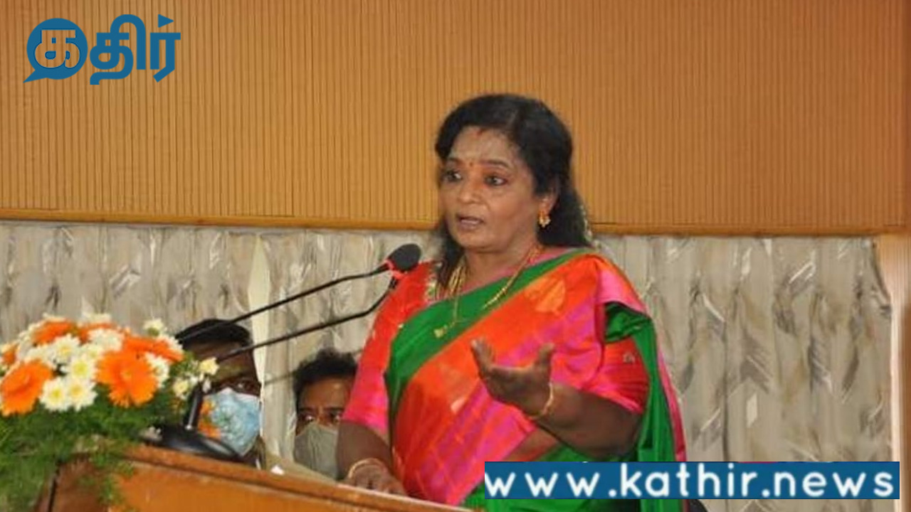 முதல்வர் தன் பெயரை தமிழில் மாற்றிக் கொள்வாரா?தமிழிசை சௌந்தரராஜன் வைத்த செக்!