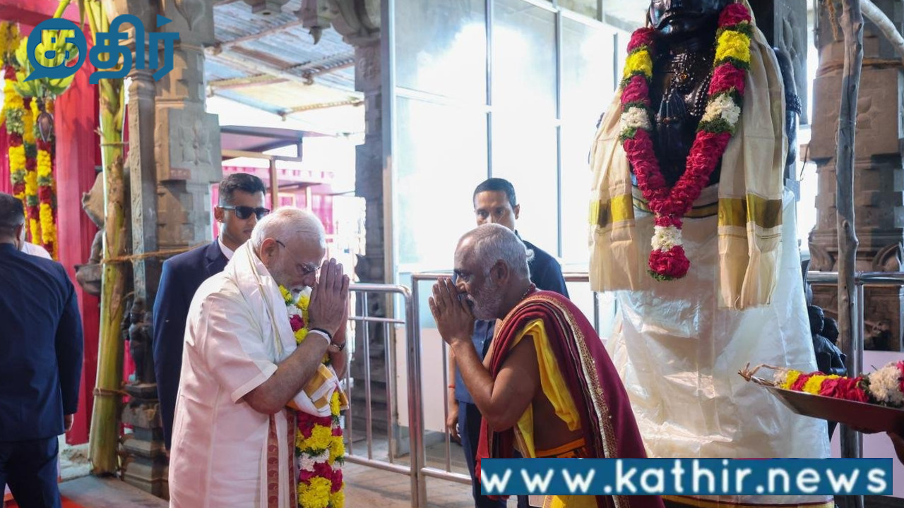 தமிழகத்திலிருந்து எனக்கு எழுதும் கடிதத்தில் ஆங்கில கையெழுத்துகளே உள்ளது!தமிழ் கையெழுத்துகளில் எழுதுங்கள்:பிரதமர் மோடி!