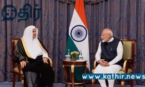 பிரதமரைச் சந்தித்த உலக முஸ்லிம் லீக் அமைப்பின் பொதுச் செயலாளர்: என்ன நடந்தது தெரியுமா? பிரதமரைச் சந்தித்த உலக முஸ்லிம் லீக் அமைப்பின் பொதுச் செயலாளர்: என்ன நடந்தது தெரியுமா?