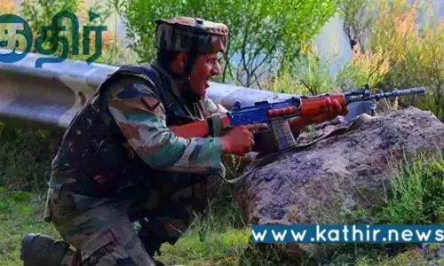 காஷ்மீர் எல்லைப் பகுதி: இரவு நேரத்தில் பாகிஸ்தான் ராணுவத்தினர் துப்பாக்கிச் சூடு!