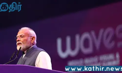 மனிதர்களை வளப்படுத்த கலைகளுக்கு முக்கியத்துவம் கொடுக்க வேண்டும்:WAVES நிகழ்ச்சியில் பிரதமர் மோடி!
