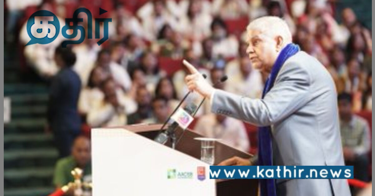 ஆபரேஷன் சிந்தூரின் வெற்றி: பிரதமரை பாராட்டிய குடியரசு துணைத் தலைவர்!