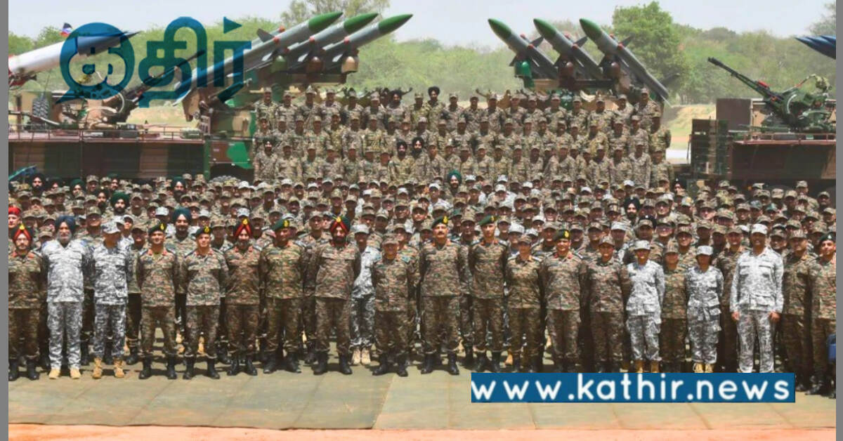 ஆபரேஷன் சிந்தூர்: ராணுவ வீரர்களின் மனவலிமையை பாராட்டிய முப்படைத்தளபதி!