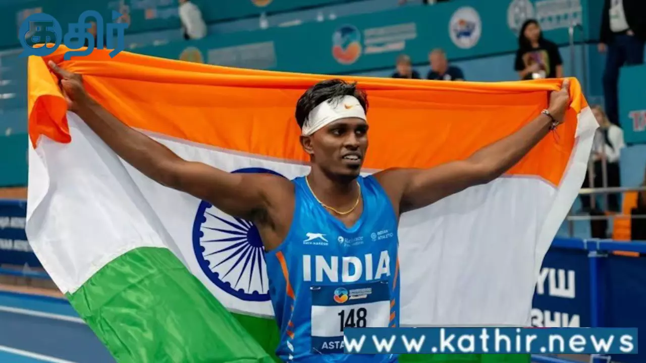 தென்கொரியா ஆசிய தடகளப் போட்டிகளில் தங்கத்தை தட்டி தூக்கும் இந்தியா!