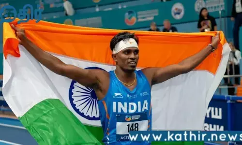 தென்கொரியா ஆசிய தடகளப் போட்டிகளில் தங்கத்தை தட்டி தூக்கும் இந்தியா!