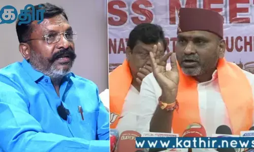 தடுமாற்றத்தில் இருக்கும் திருமாவளவன்:மத்திய அமைச்சர் எல்.முருகன்!