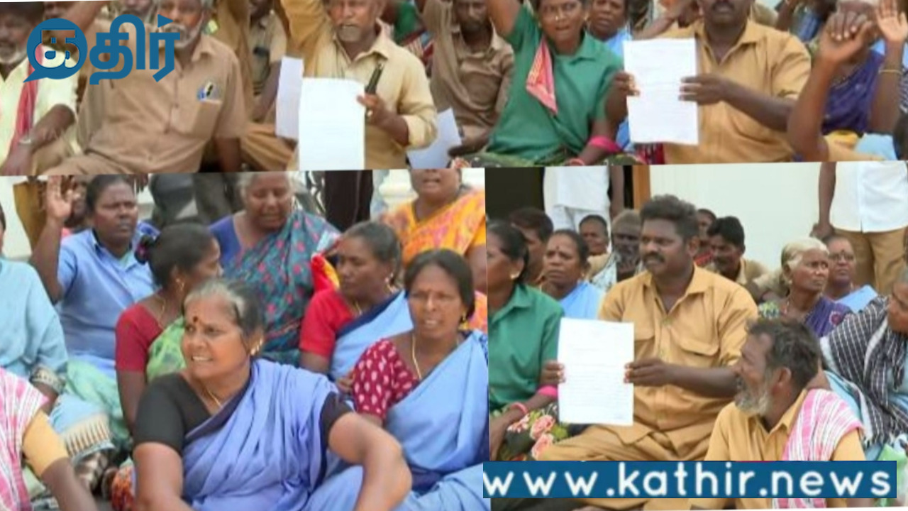 20 வருட சேவை,சலுகைகள் இல்லை:உள்ளிருப்புப் போராட்டத்தில் இறங்கிய விழுப்புரம் துப்புரவுப் பணியாளர்கள்!