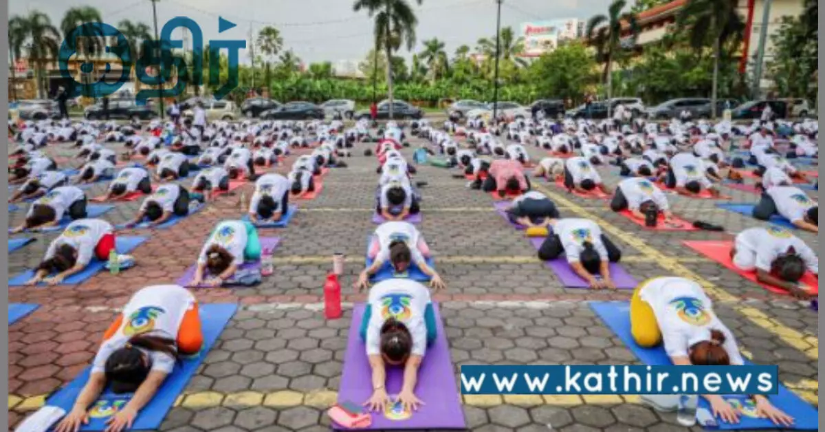 சர்வதேச யோகா தினக் கொண்டாட்டம்: மத்திய அரசின் அசத்தலான ஏற்பாடுகள்! சர்வதேச யோகா தினக் கொண்டாட்டம்: மத்திய அரசின் அசத்தலான ஏற்பாடுகள்!