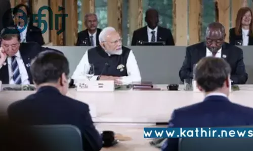 G7 உச்சி மாநாடு: பிரதமர் மோடியின் ஆக்கப்பூர்வமான பேச்சுவார்த்தை!