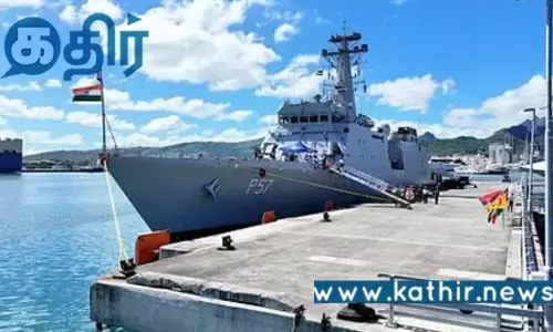 இந்திய கடற்படையில் இணைந்த  தமல் போர்க்கப்பல்: தற்சார்பு இந்தியா முன்முயற்சிக்கு ஒரு உதாரணம்!