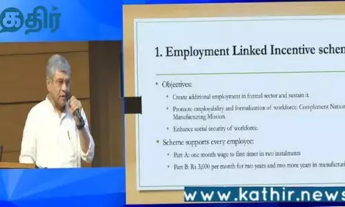 வேலைவாய்ப்புடன்  இணைந்த ஊக்கத்தொகை திட்டத்திற்கு(ELI)மத்திய அமைச்சரவை ஒப்புதல்!