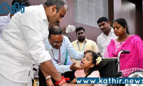 பிரதமரின் திவ்யாஷா மையத்தின் மூலம் சுமார் 100 மாற்றுத்திறனாளிகளுக்கு உதவி உபகரணங்களை வழங்கினார் மத்திய இணை அமைச்சர்!