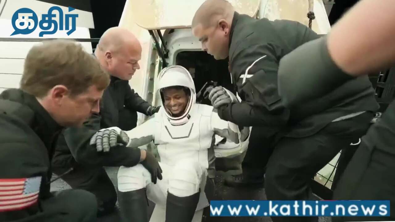 விண்வெளி பயணத்தை நிறைவு செய்து வெற்றிகரமாக பூமி திரும்பிய ஷுபன்ஷு சுக்லா!