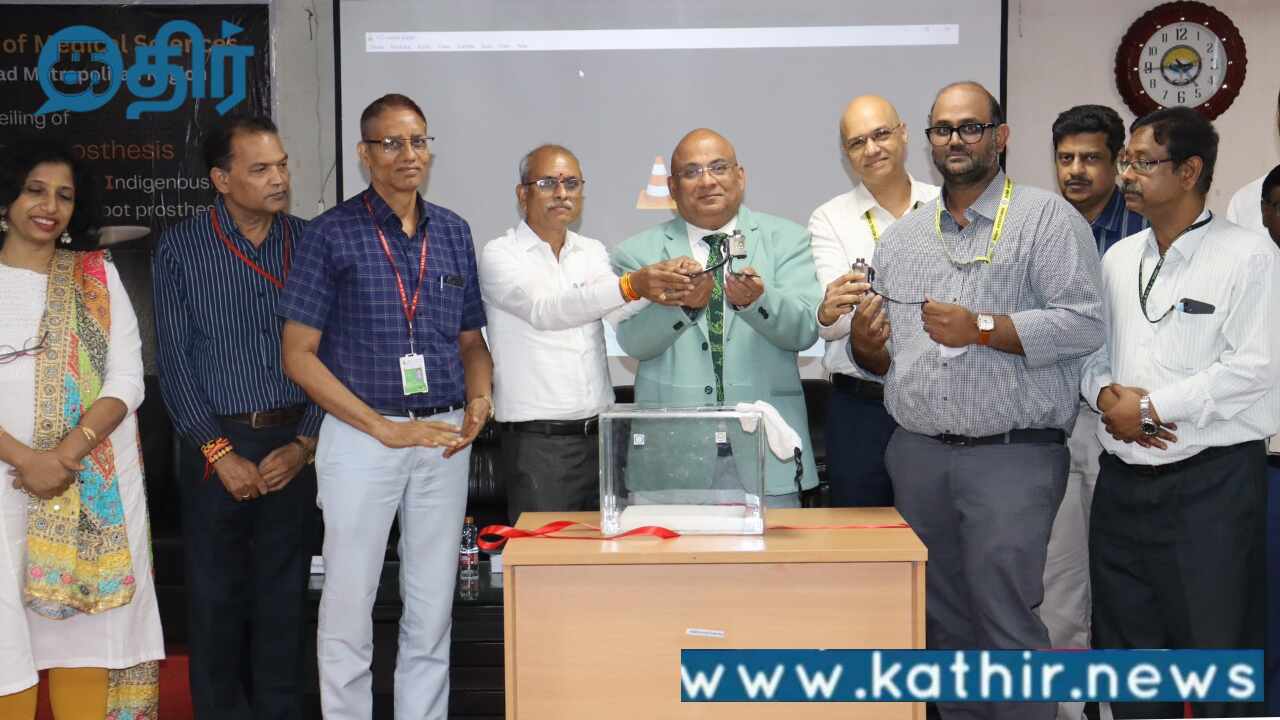 தற்சார்பு இந்தியா:உள்நாட்டிலேயே தயாரிக்கப்பட்ட செலவு குறைந்த மேம்பட்ட கார்பன் ஃபைபர் கால் செயற்கை உறுப்பு!