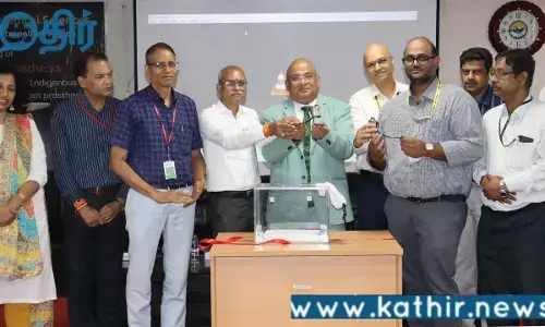 தற்சார்பு இந்தியா:உள்நாட்டிலேயே தயாரிக்கப்பட்ட செலவு குறைந்த மேம்பட்ட கார்பன் ஃபைபர் கால் செயற்கை உறுப்பு!