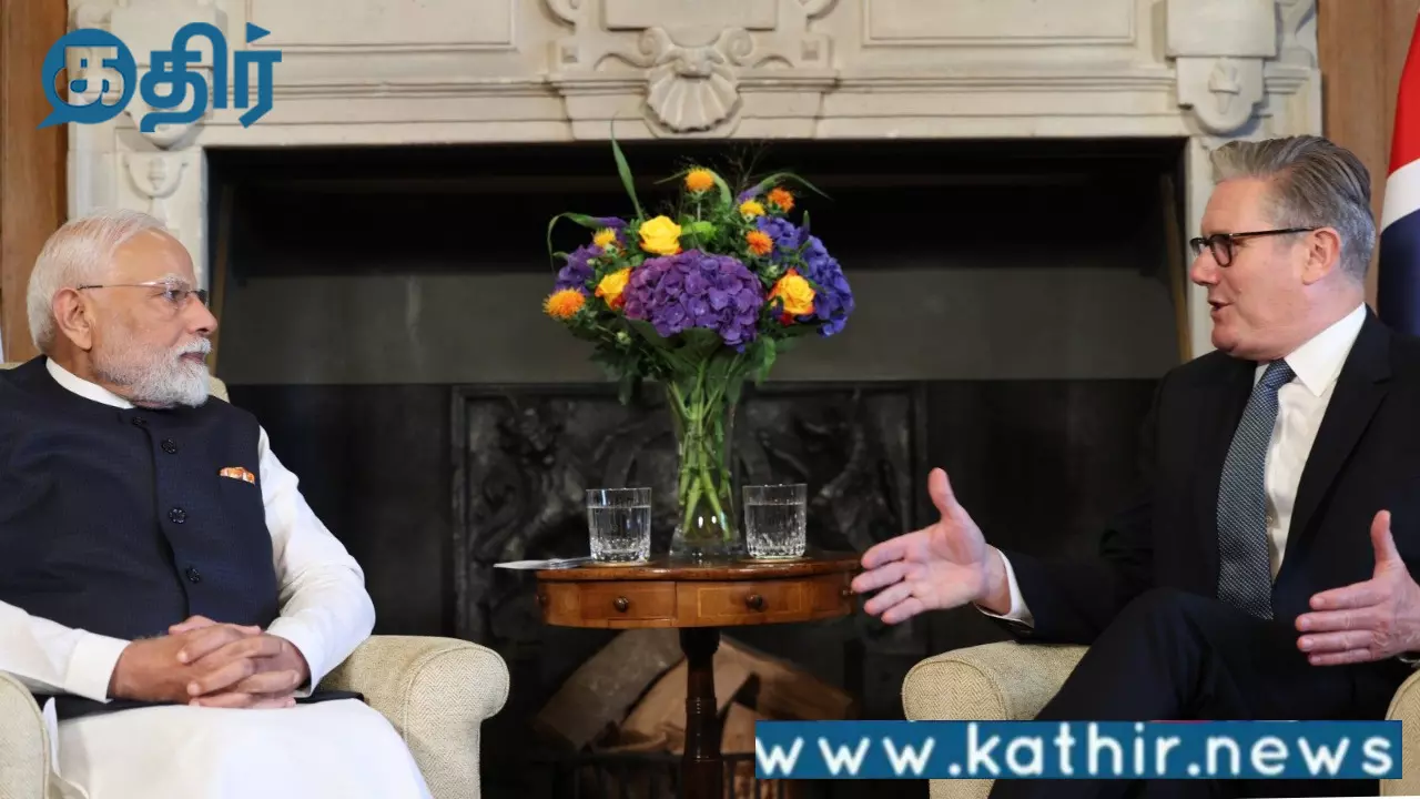 இந்தியா-பிரிட்டன் வர்த்தக ஒப்பந்தம்:95% விவசாயப் பொருட்களுக்கு வரி இல்லா ஏற்றுமதி!