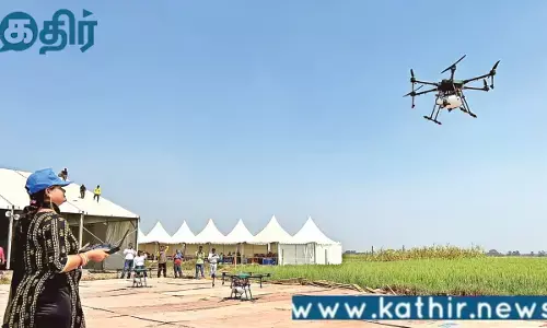 தமிழகத்தில் 44 மகளிர் சுய உதவிக்குழுவினருக்கு பயிற்சியுடன் 44 ட்ரோன்கள் வழங்கப்பட்டுள்ளன:மத்திய வேளாண் இணையமைச்சர்!