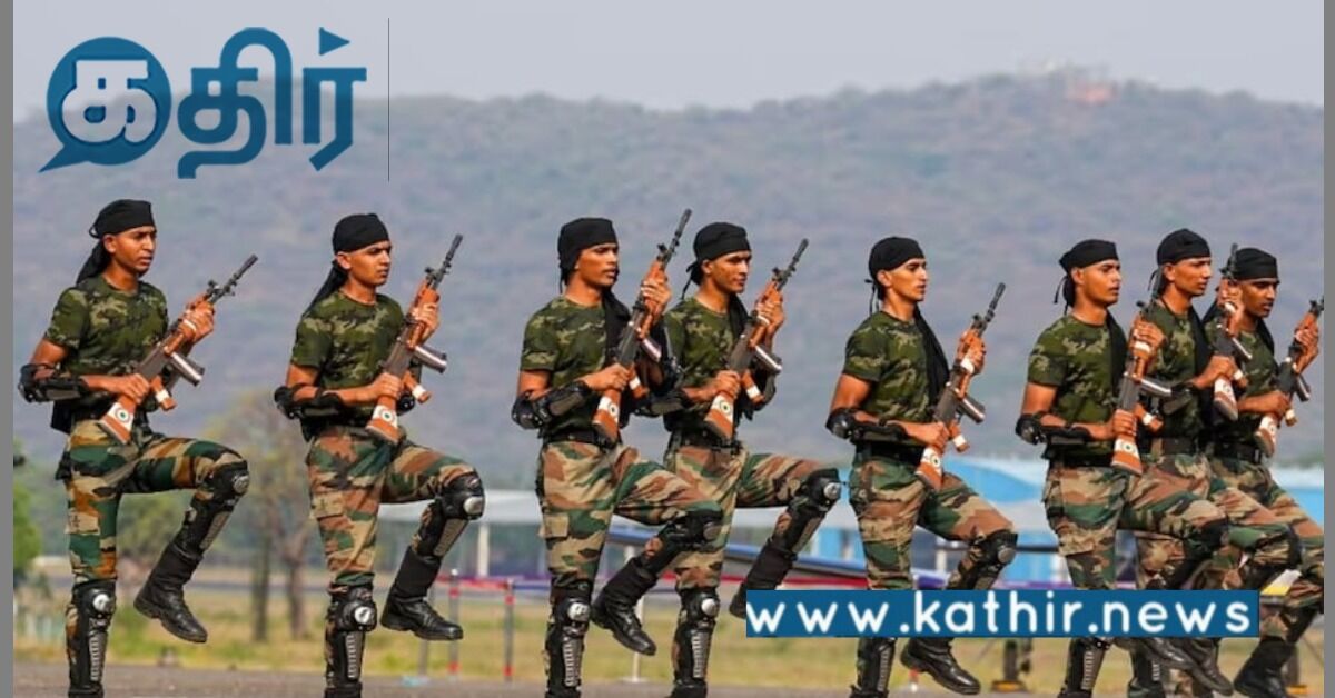 அக்னி வீரர்கள் திட்டத்தில் சேர்வதற்கான முகாம்: சென்னை இளைஞர்களுக்கு சூப்பர் வாய்ப்பு!