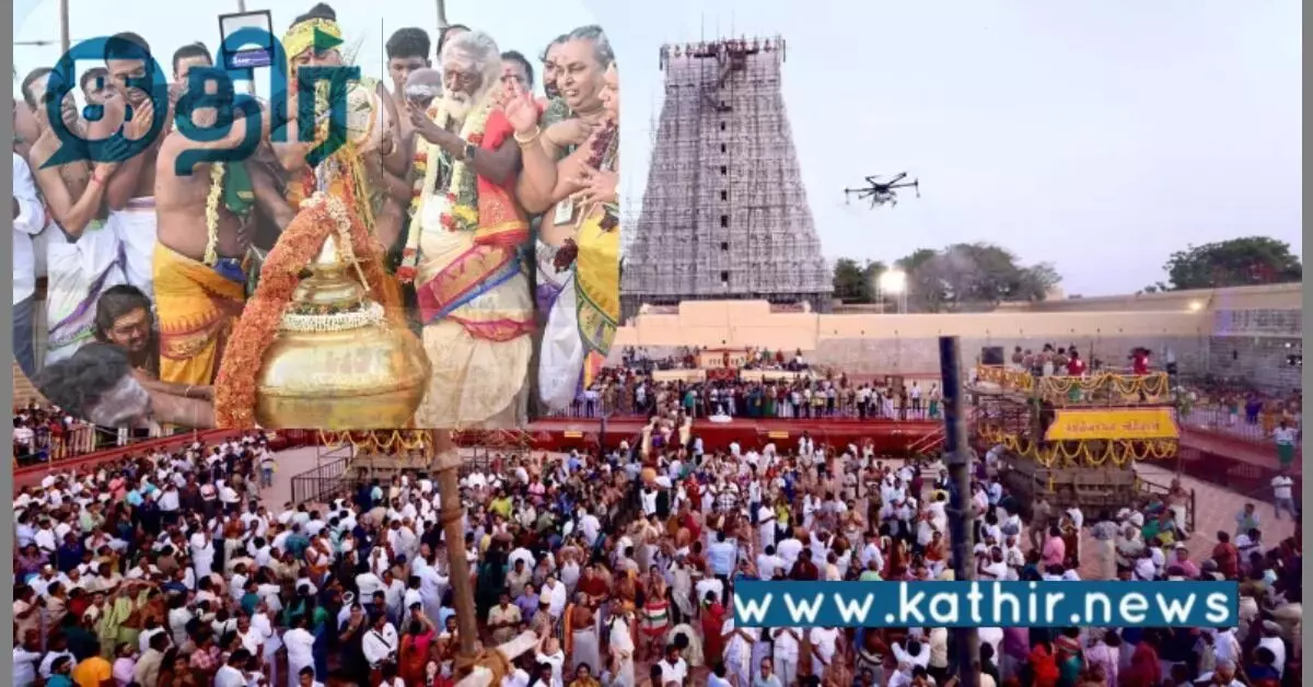 பக்தர்கள் ஒன்று சேர்ந்தால் அறநிலைத் துறை தாங்குமா? திருச்செந்தூரில் அரங்கேறிய பரபரப்பு! பக்தர்கள் ஒன்று சேர்ந்தால் அறநிலைத் துறை தாங்குமா? திருச்செந்தூரில் அரங்கேறிய பரபரப்பு!