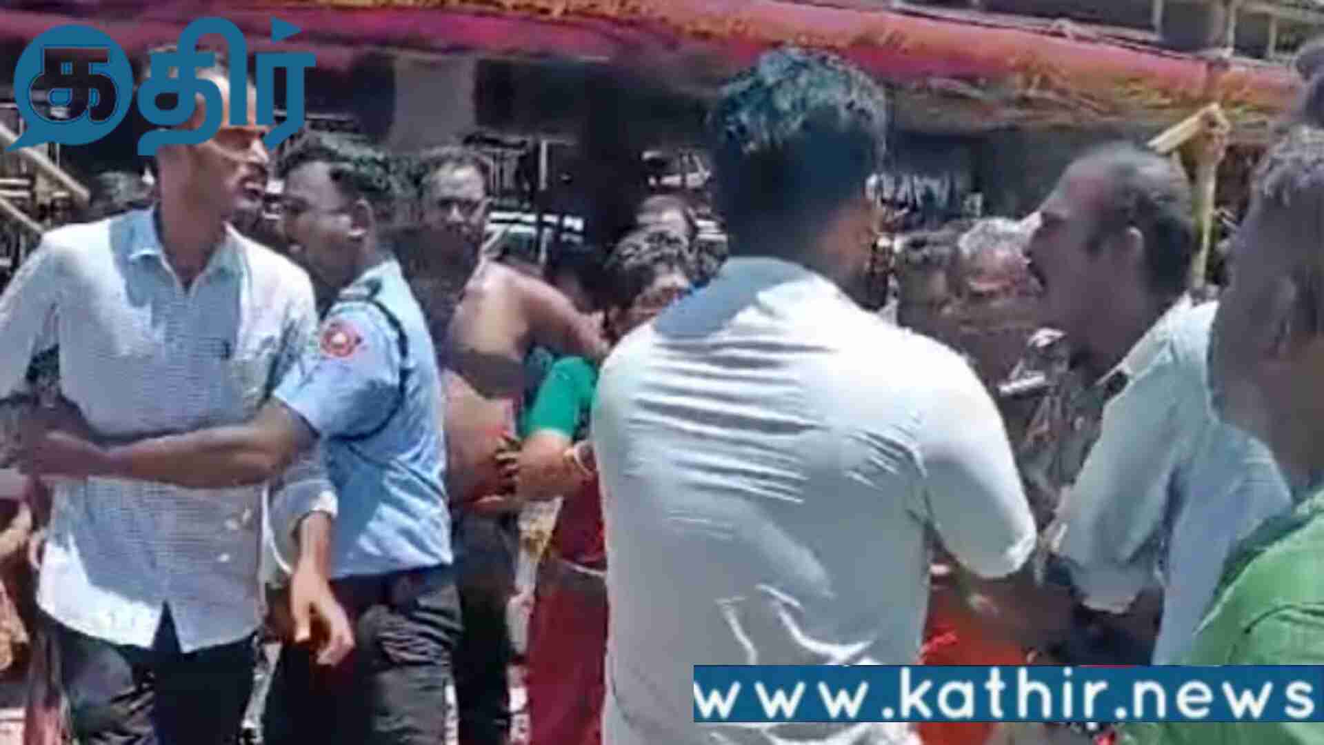 திருச்செந்தூர் சுப்பிரமணிய சுவாமி கோவிலில் நடந்த விபரீதம்!! நடந்தது என்ன?