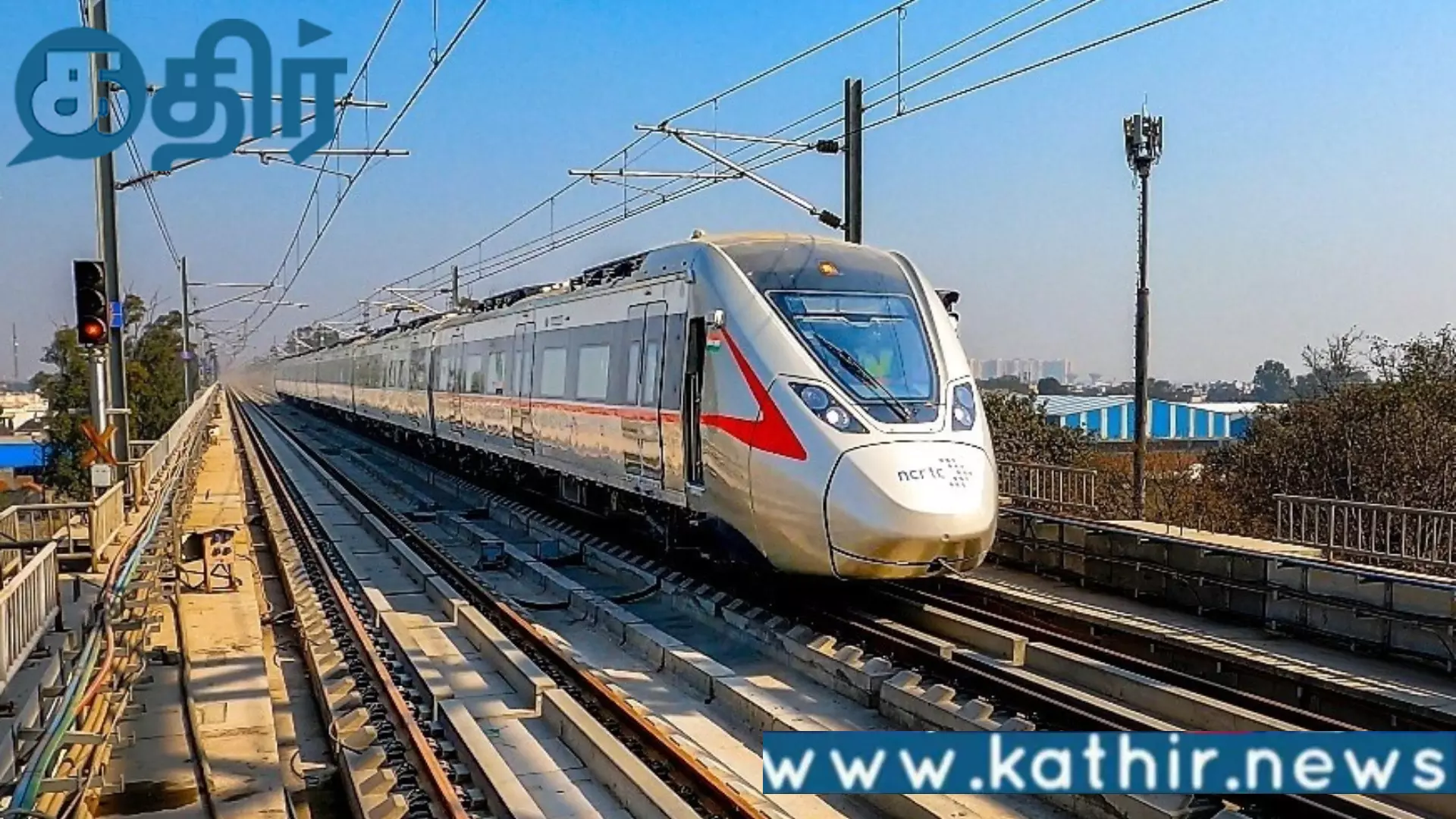 160 கிலோமீட்டர் வேகத்தில் பயணம் செய்யும் நமோ பாரத் ரயில்!!