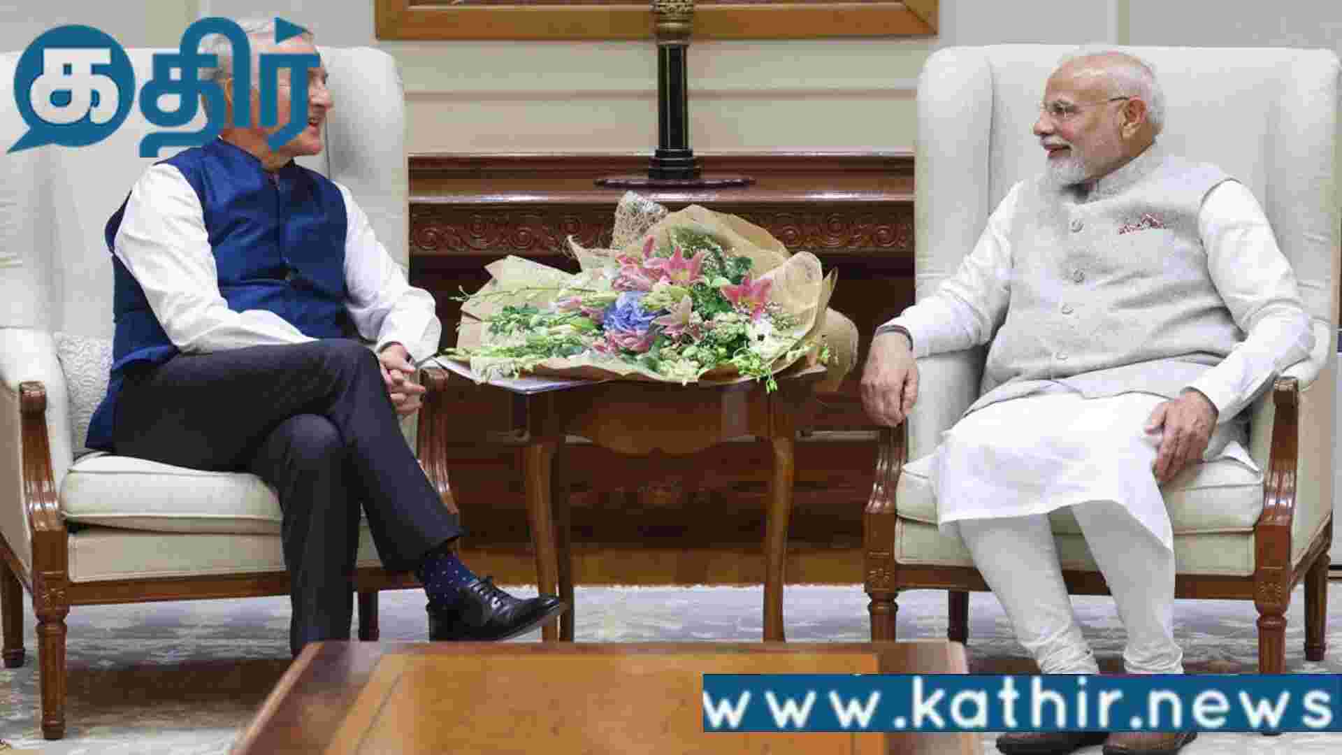 இந்தியாவில் முதலீட்டை அதிகரிக்கப் போகும் பெப்சிகோ நிறுவனம்! பிரதமர் மோடியை சந்தித்து பேச்சுவார்த்தை!