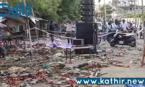 தாவெக தலைவர் விஜய்க்கு எழுந்த மிரட்டல்! கரூரில் ஏற்பட்ட விபரீதத்தில் அரசியல் சதி உள்ளதா?