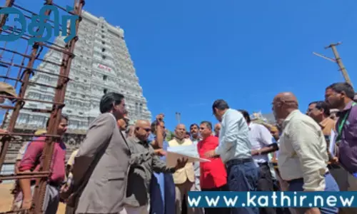 திருவண்ணாமலையில் அண்ணாமலையார் கோவிலில் கட்டிடங்கள் கட்டுவதற்கு தடை விதித்த நீதிபதிகள்!!