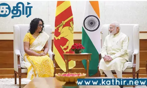இந்திய மீனவர்களின் நலனுக்காக இலங்கை பிரதமரிடம் பேசிய பிரதமர் மோடி!!
