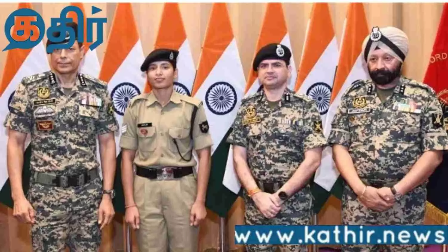 BSF வரலாற்றில் அனைவரையும் அசர வைக்கும் அளவில் சாதனை படைத்த பெண்!! ஐந்தே மாதத்தில் ப்ரமோஷன்!