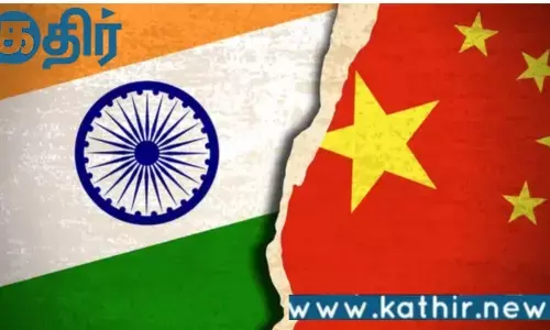 செயற்கைக்கோள் வாயிலாக சிக்கிய புகைப்படம்!! சீனாவின் செயலால் எல்லைப் பகுதியில் ஏற்பட்ட பதட்டம்!!