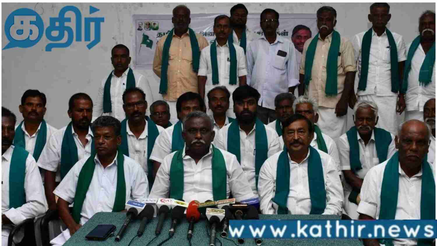 திமுக எதிர்க்கட்சியாக இருந்த வரை தான் விவசாயிகளுக்கு பாதுகாப்பு!! பி.ஆர்.பாண்டியன் அதிரடி பேட்டி!