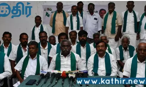 திமுக எதிர்க்கட்சியாக இருந்த வரை தான் விவசாயிகளுக்கு பாதுகாப்பு!! பி.ஆர்.பாண்டியன் அதிரடி பேட்டி!