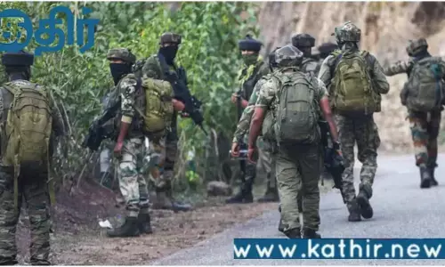 குப்வாரா பகுதியில் பாதுகாப்பு படையினரால் சுட்டுக் கொல்லப்பட்ட இரண்டு பயங்கரவாதிகள்!!