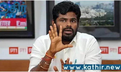 பாஜகவை எதிர்த்தால் இதுதான் நிலைமை!! தாவெக தலைவர் விஜய்க்கு எச்சரிக்கை விடுத்த அண்ணாமலை!!