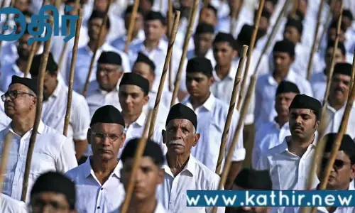 பீகார் சட்டப்பேரவை தேர்தலில் ஆர்எஸ்எஸ் பாஜகவின் பின்னணியில் வேலை செய்ததா??