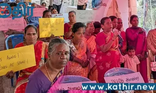 சென்னை குடியிருப்புகளில் அடிப்படை வசதிகள் இல்லை என மக்கள் போராட்டம்!!