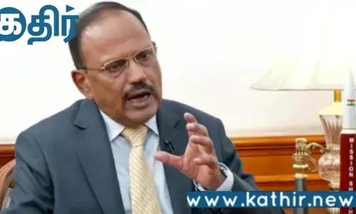 வலிமையான இந்தியாவை கட்டியெழுப்ப இளைஞர்கள் முன்வர வேண்டும்!! அஜித் தோவல் பேச்சு!!