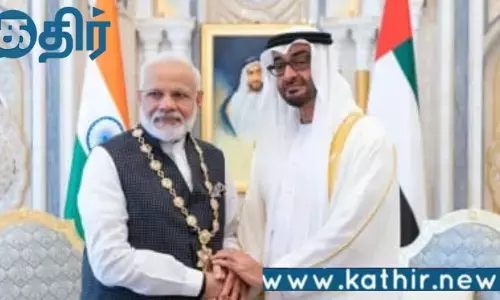 ஐக்கிய அரபு எமிரேட்ஸ் அதிபர் இந்தியா பயணம்!! பின்னணி என்ன?