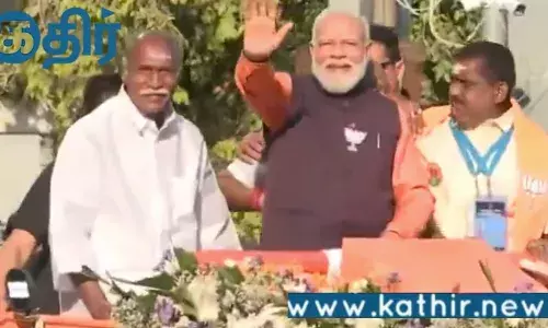 பிரதமர் மோடி தமிழகத்தில் பாஜக ஆலோசனை கூட்டம்!!