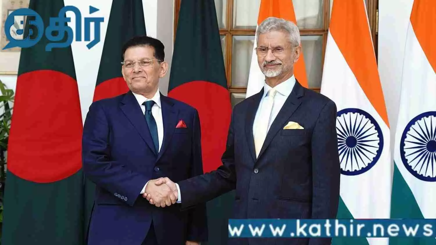 இந்தியா-வங்கதேச-உறவு!!-வெளியுறவு-அமைச்சர்கள்-சந்திப்பு!!