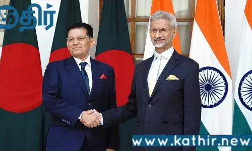 இந்தியா-வங்கதேச உறவு!! வெளியுறவு அமைச்சர்கள் சந்திப்பு!! இந்தியா-வங்கதேச உறவு!! வெளியுறவு அமைச்சர்கள் சந்திப்பு!!